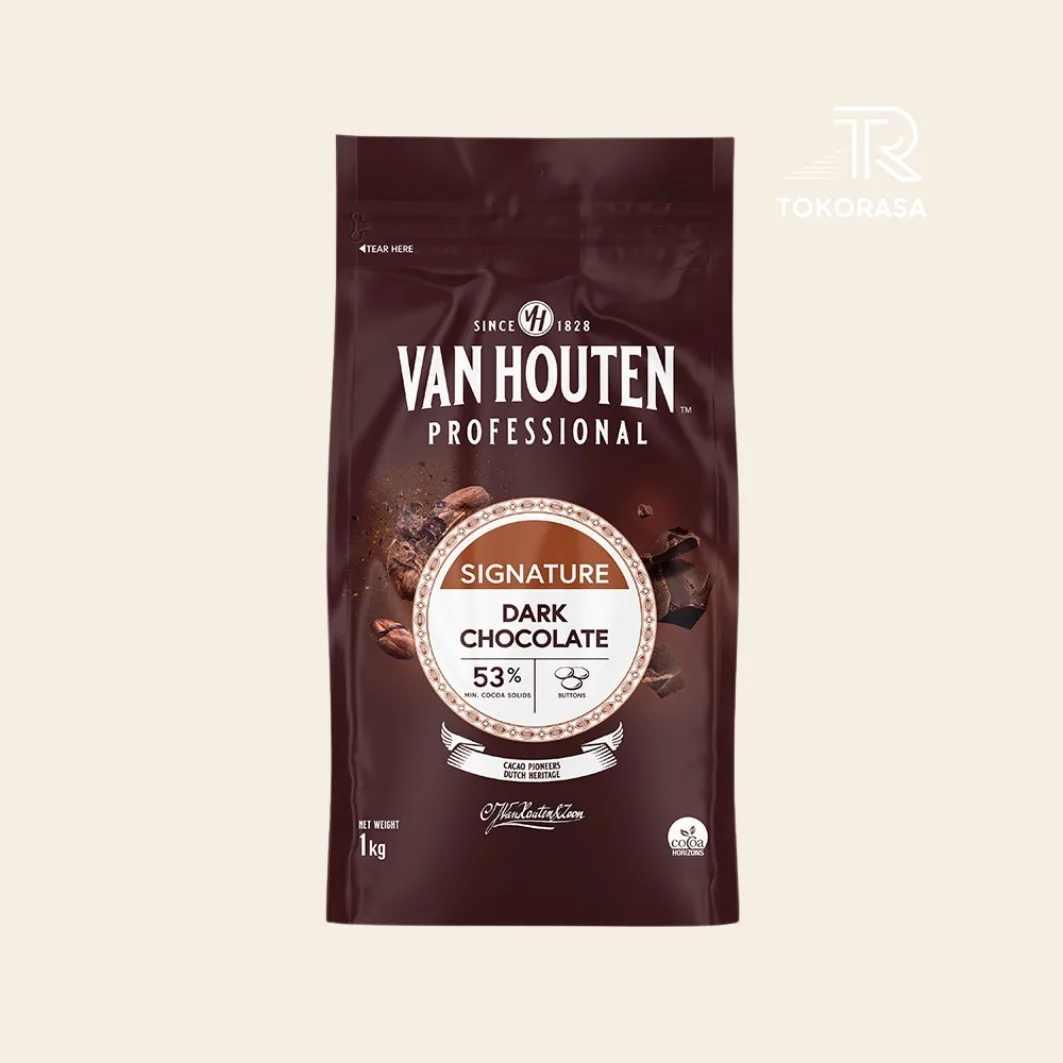 Vanhouten 53% Dark Chocolate Couverture