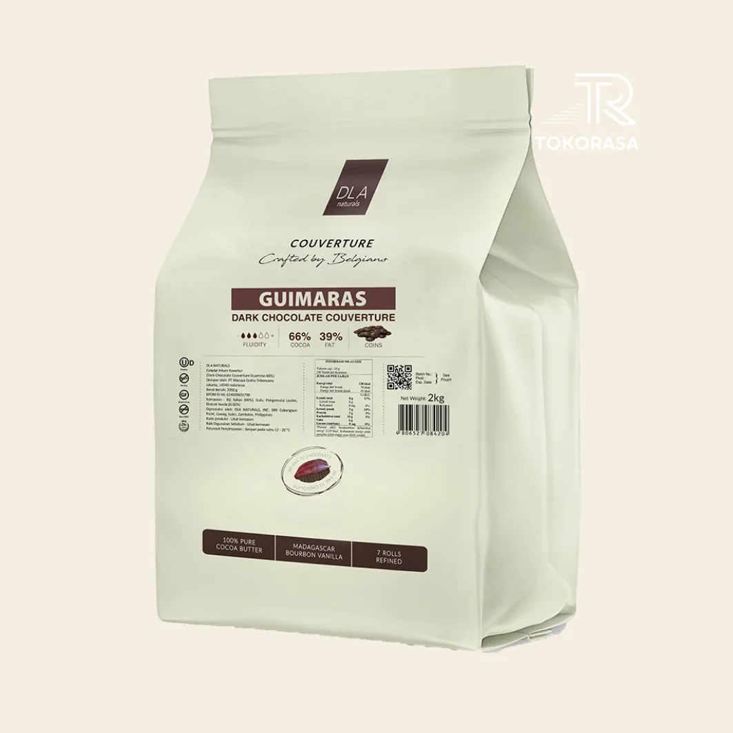 DLA Naturals 66% Dark Chocolate Couverture