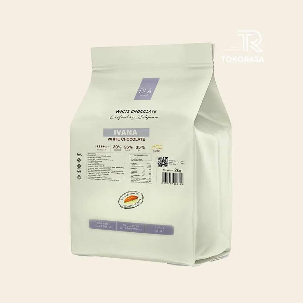 DLA Naturals White Chocolate Couverture