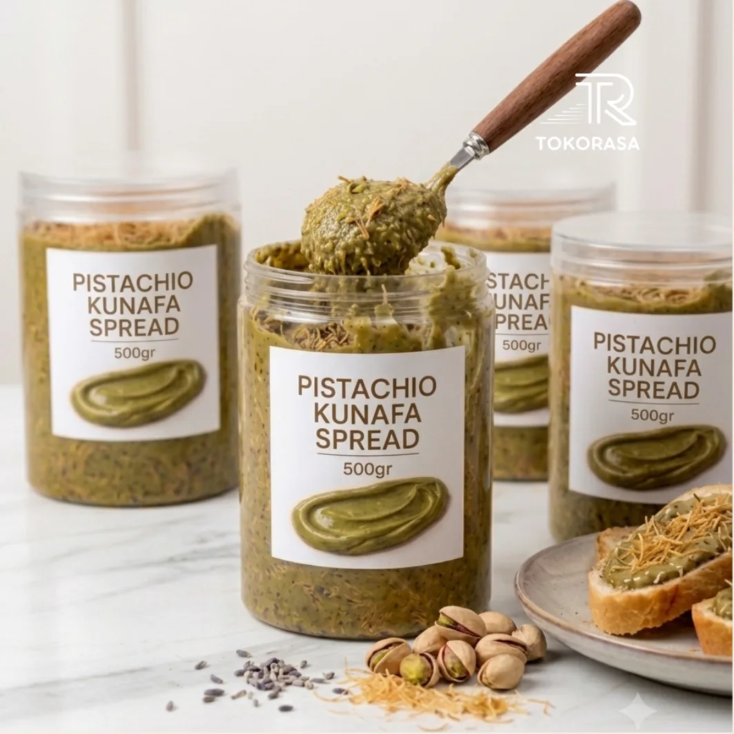 Pistachio Kunafa Spread