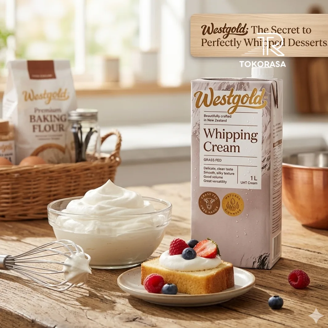 West Gold Whipping Cream 1L