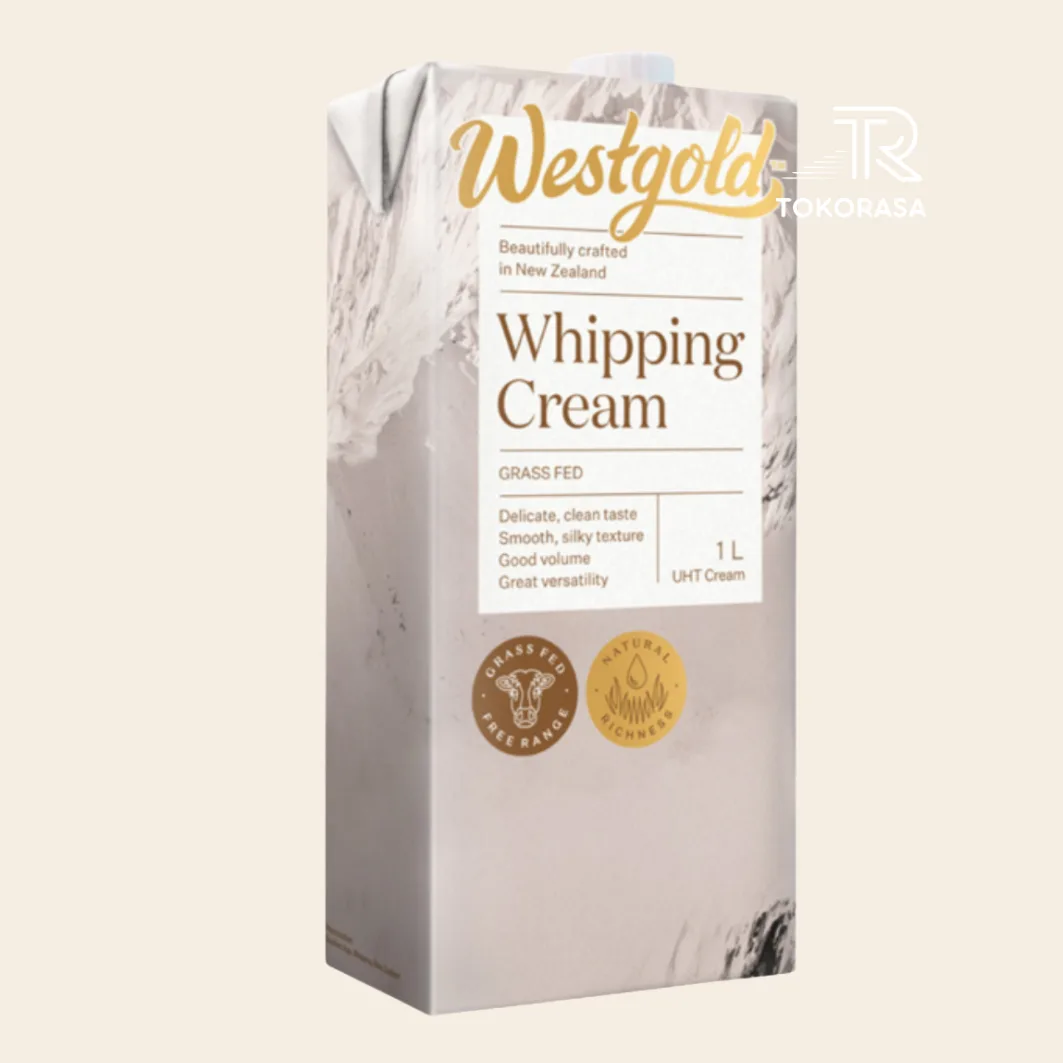 West Gold Whipping Cream 1L