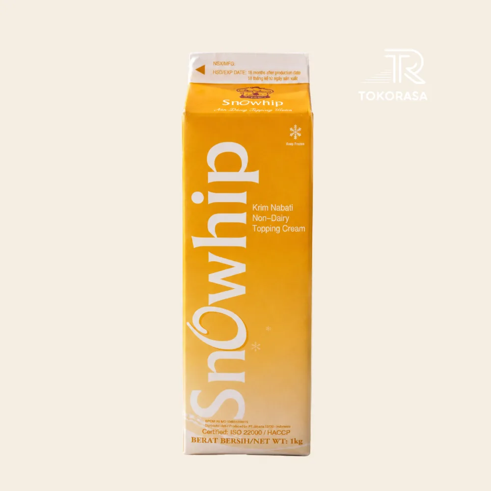 Snowhip Whipping Cream 1L (Non dairy)